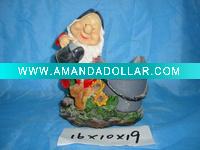 Wholesale Polyresin garden flower vase pots