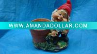 Wholesale Polyresin garden flower vase pots