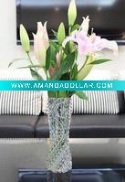 Wholesale foldable plastic vase