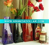 Wholesale pvc vase, fashion and economic vase