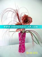 Wholesale jindeli folding plastic flower vase