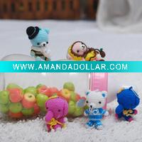Wholesale crochet fashion accessory-bear