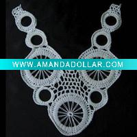 2011 newly crochet neckline