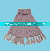 Wholesale (BR28630) Fashion crochet shawl