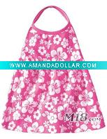 Wholesale kids fashion crochet beach dress 2011 hot