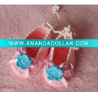 Wholesale Crochet shoes babies clothes