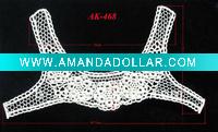 Wholesale High quality crochet cotton lace collar trimming