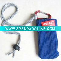 Wholesale crochet mobile phone bags