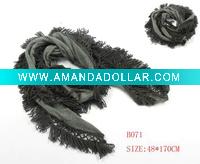 Polyester Knitted Scarf Shawl