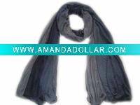 Wholesale 100%rayon knit hand painted scarf