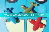 Wholesale Hand Crochet Toy Airplane