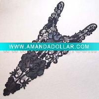 Cotton crochet lace motif