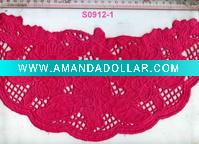 Wholesale Kids Crochet lace motif/ lace collar / back collar motif