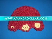 Wholesale Acrylic crochet beanie