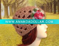 Wholesale Yard acyclic crochet cap