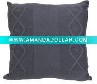 fashion knitted cushion