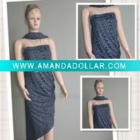 KNITTED BURN-OUT FABRIC FOR GARMENT