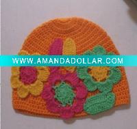 Wholesale hand knit beanie, Crochet beanie cap, hand crochet cap