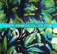 Wholesale DTY spandex knit print fabric