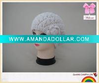 100% Acrylic crochet winter knit cap