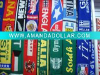 Wholesale Acrylic Football Knitted scarf-- Best Price