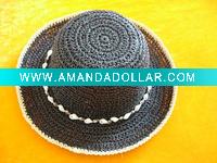 crochet spring summer hat
