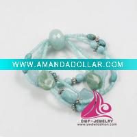 Fashion crochet bead bracelet