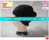 Crochet winter knitted cap