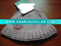 baby cotton crochet hat