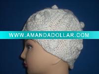 Wholesale Acrylic crochet beanie