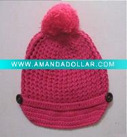 Wholesale baby cotton beanie cap, Crochet beanie cap, hand crochet cap