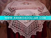 crochet lace tablecloth