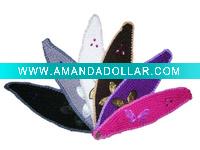 handmade headbands crochet headwrap crystal stone