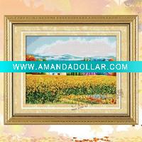 Wholesale "The Field Scenery" cross stitch kit