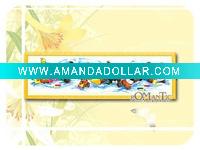 "have a good night"cross stitch hanging frame kit