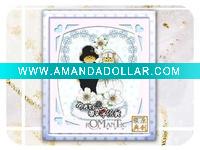 Wholesale "Wedding ceremony"cross stitch hanging frame kit