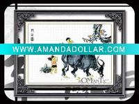 Wholesale "Cowboy & Cowgirl"cross stitch kit