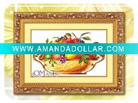 Wholesale "A basket of fruits" Cross stitch kit