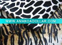 Wholesale short plush/short floss/super soft velvet/ladies fabric/printed short floss