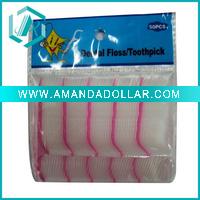 Wholesale boxed practical plastic tooth floss