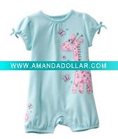 Wholesale Organic Cotton New Fashion Baby Romper / children's clothes
