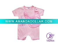 Wholesale 100% Cotton Baby Romper, kids wear