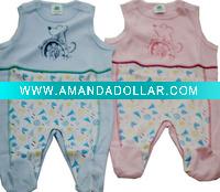 Wholesale Cartoon characters/cute & softy /100% Cotton Baby Romper/rompers/Grow/Baby Wear Garment/