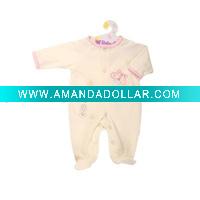 Wholesale baby rompers Embroidery flower baby rompers