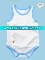 Wholesale Organic Cotton New Fashion Baby Romper