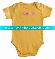 Wholesale 100% cotton baby romper