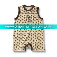 Wholesale R1 Baby romper baby clothes child clothing 24pc/lot stock