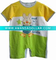 Wholesale 100%COOTON &NO-SHADING baby romper