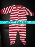Wholesale yarn dyed valour baby Romper