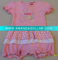 Wholesale toddlers lace romper